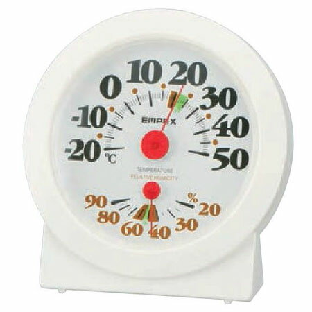 花粉対策温・湿度計 エンペックス TM-2683