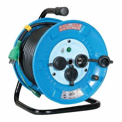 防雨・防塵型電工ドラム E付 OCELB 20m 日動 NPW-EK23