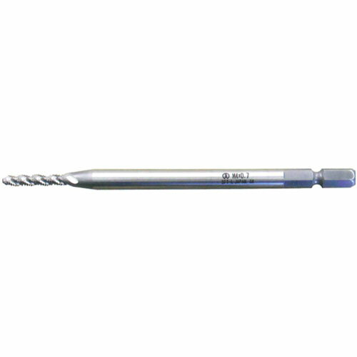 6角軸スパイラルタップ ロング 貫通穴・止まり穴用 M8×1.25mm ※取寄品 大西工業 NO28L-M8