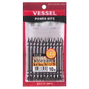 サキスボビット 木ネジ用 +2×82mm (1袋10本入) ※取寄品 ベッセル M-S14+2x82H(4)