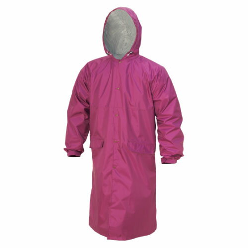 透湿レインコート マゼンダ M ※取寄品 ヤマシュウ 4100