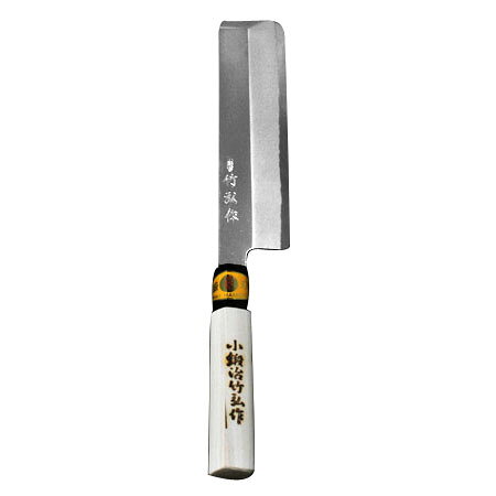 特徴むきものに最適です。野菜を切る・きざむ・皮むきそぎ切り時に最適です。仕様右利き用刃長：195mm仕上：片刃刃：特殊炭素鋼(片刃)柄：PC輪・朴※左利き用をご希望の方は別途見積もり致しますのでご連絡下さい。※注意：欠品の場合は納期が数ヶ月かかる場合があります。※商品画像はイメージです。※メーカーからの取寄せ商品のため、ご注文後のキャンセル、返品、交換はできません。