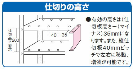 軽量棚仕切板 奥行450×段高さ450用 ネオグレー トラスコ X-9-NG