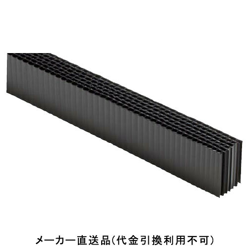 방충 통기재 블랙 1000×30×19.5mm 블랙 1상자 50개 가격 후쿠비 화학 BT21K
