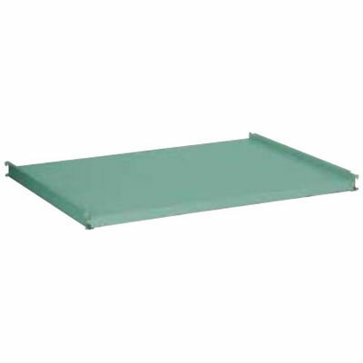 中量ボルト式棚R3型用追加棚板(中受金具付)842×418mm グリーン【代引不可・メーカー直送品 車上渡し品】 トラスコ R3-T35S