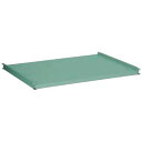 中量ボルト式棚R3型用追加棚板(中受金具付)1442×836mm グリーン【代引不可・メーカー直送品 車上渡し品】 トラスコ R3-T59S(3)