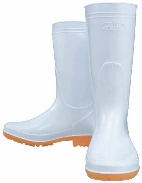 耐油長靴 白 28.0cm ※取寄品 おたふく JW-707