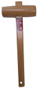 木鎚 36mm×全長300mm ※取寄品 長谷伸ハンマー HA-114