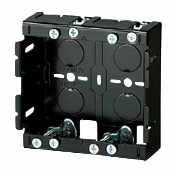 鉄製パネルボックス(2ヶ用・あと付はさみボックス) (1個価格) 取寄品 未来工業(MIRAI) SBP-2F