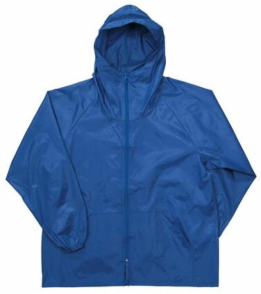 前開きヤッケ ブルー 4Lサイズ ※取寄品 カジメイク 2211-45-4L