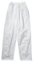 ナイロンパンツ ホワイト LLサイズ ※取寄品 カジメイク 2204-01-LL