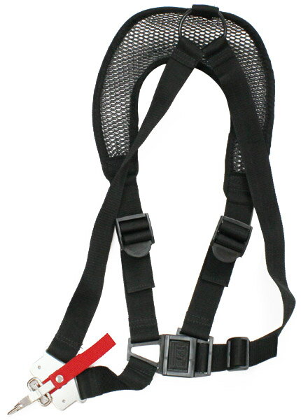 刈払機 肩掛バンド(ハニカムメッシュ・ダブル) 日本製 ※取寄品 関西洋鋸 KB-3061