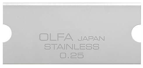 GスクレーパーSlim替刃ステンレス 6枚入 オルファ XBGSCR-SS