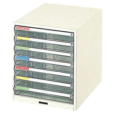 B4型スチール枠レターケース(浅型7段) 292×411×340mm トラスコ TB4-7P