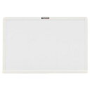 壁掛スチール製ホワイトボード(無地)300×450mm ホワイト トラスコ WGH-142S-W