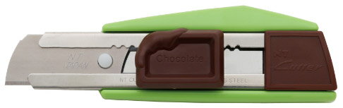 チョコレートカッター グリーン ※取寄品 NTカッター ZL2P-G