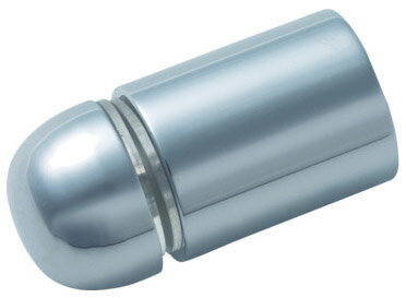 サインナット 半丸 径12×胴部高さ20mm クロームメッキ 1個入 ※取寄品 トラスコ SN-AA152