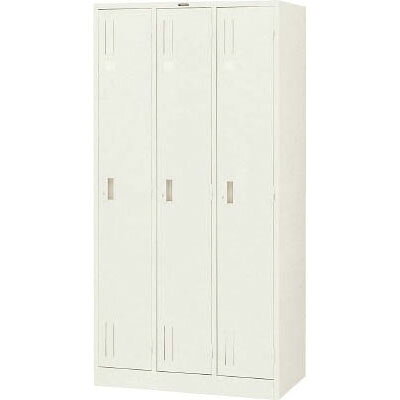 スタンダードロッカー(3人用)900×515×1790mm【代引不可・メーカー直送品 車上渡し品】 トラスコ NL37