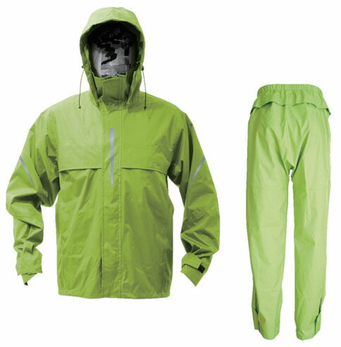 特徴上着には全方位で蒸れを逃がすベンチレーション(通気口)とリフレクター付きです。ヒジが曲げやすく運動性を重視したレインスーツです。仕様耐水圧：10000mm(10mの水柱を立ててテストした状態でも水を透過しません)色：ライムサイズ：LL身...