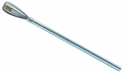 乐天商城 - 軸付バリ取り先端工具 バリーマー 止まり穴用 全長150mm 適応内径12 ※取寄品 トラスコ TBTM-150-12