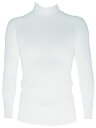 虫よけUVクールロングスリーブインナー ホワイト L ※取寄品 トラスコ MUVIN-W-L