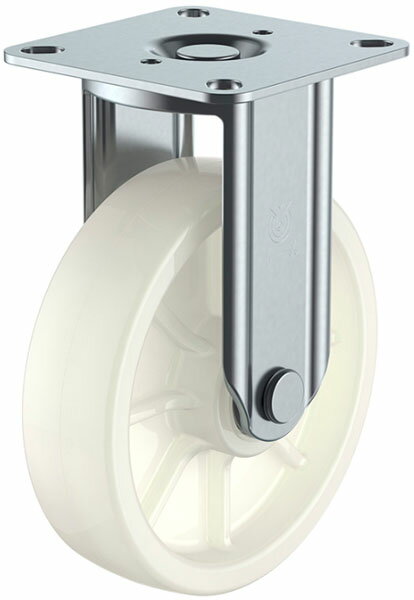 K2型 固定車 150mm ナイロン ※受注生産品 ユーエイキャスター NK2/D-150