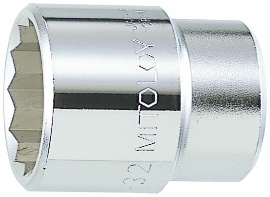 3/4 スペアソケット スタンダードタイプ(12角)1-7/8inch ※取寄品 MITOLOY 6M-1-7/8
