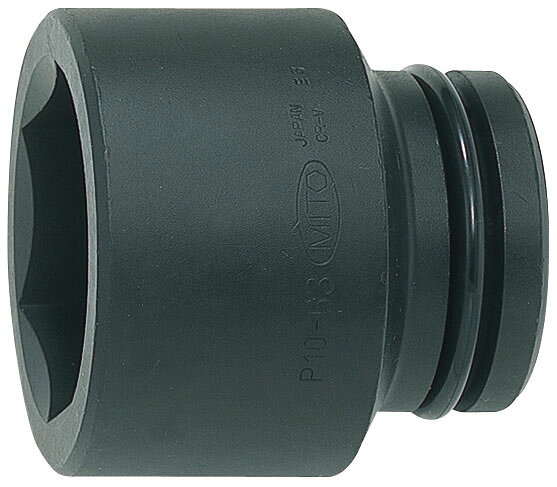 1-1/4 インパクトレンチ用ソケット スタンダードタイプ(6角)46mm ※取寄品 MITOLOY P10-46