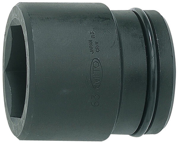 1-1/2 インパクトレンチ用ソケット スタンダードタイプ(6角)70mm ※取寄品 MITOLOY P12-70