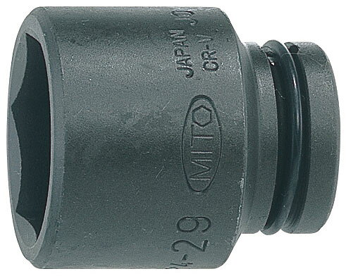 1/2 インパクトレンチ用ソケット スタンダードタイプ(6角)1-3/16inch ※取寄品 MITOLOY P4-1-3/16