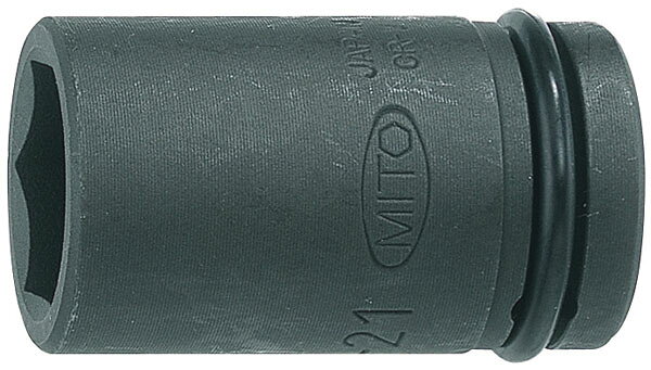 1/2 インパクトレンチ用ソケットセミロング自動車タイヤ用(6角)16mm ※取寄品 MITOLOY P4SL-16