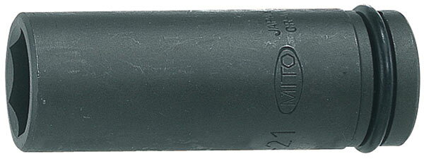 1/2 インパクトレンチ用ソケット ロングタイプ(6角)18mm ※取寄品 MITOLOY P4L-18
