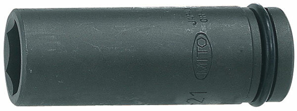 1/2 インパクトレンチ用ソケット ロングタイプ(6角)19mm ※取寄品 MITOLOY P4L-19