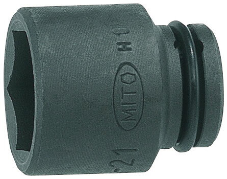 3/8 インパクトレンチ用ソケット スタンダードタイプ(6角)23mm ※取寄品 MITOLOY P3-23