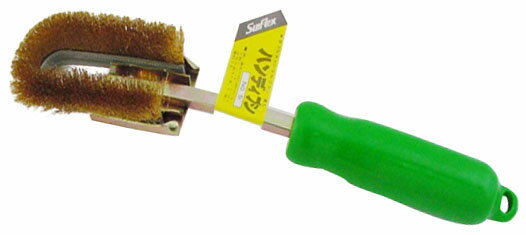 ダブルチャンネルブラシ 真鍮線 ※取寄品 サンフレックス No.5633