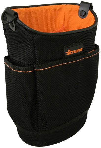 ウエストライン 布製電工バッグ 腰袋 薄型スリムタイプ 取寄品 フジ矢 WB-42 (腰袋 大工 釘袋 収納 DIY..