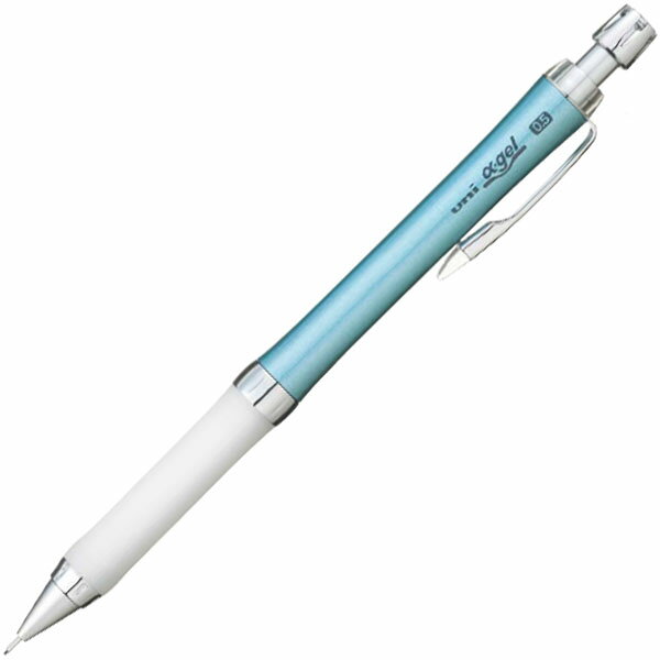 シャープペン ユニ アルファゲル 0.5mm M5-807GG 1P ターコイズ 取寄品 三菱鉛筆 M5807GG1P.71 (三菱鉛筆 文房具 文具 事務用品 筆記具)