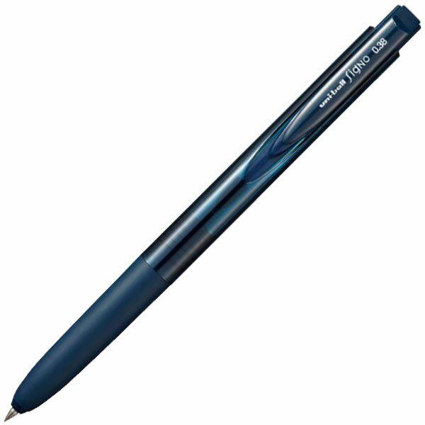 ユニボールペン シグノRT1 0.38mm UMN-155-38 ブルーブラック【10本セット】 取寄品 三菱鉛筆 UMN155N38.64 (三菱鉛筆 文房具 文具 事務用品 筆記具)