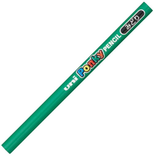 色鉛筆 800ポンキー 緑 【6本セット】 取寄品 三菱鉛筆 K800.6 (三菱鉛筆 文房具 文具 事務用品 筆記具) arde-10327166 大工道具・金物の専門通販アルデ パッケージ画像
