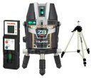 レーザー墨出し器 ゼロブルー リチウムKJY 受光器 三脚セット ※取寄品 タジマ ZEROBL-KJYSET