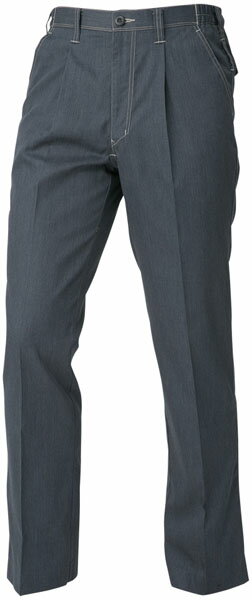 ワンタックスラックス(脇シャーリング) インディゴ M ※取寄品 コーコス A-4174