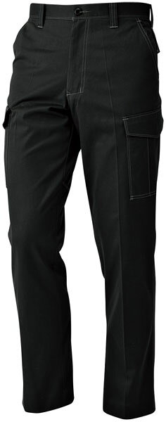 ノータックカーゴパンツ ブラック 73cm ※取寄品 コーコス A-4175