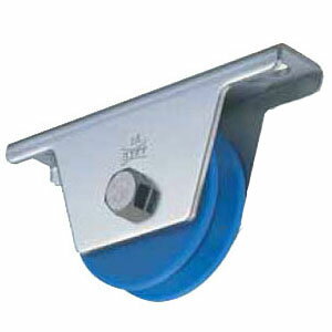 MC防音重量戸車(75mm・V型)(1個価格) ヨコヅナ JMS-0755