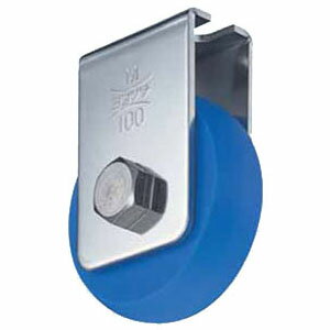 ベアリング入 MCキャスター戸車(90mm・山R型)(1個価格) ヨコヅナ CMS-0908