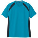吸汗速乾半袖Tシャツ ターコイズ LL ※取寄品 コーコス AS-627(4)
