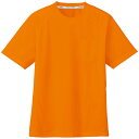 吸汗速乾半袖Tシャツ(ポケットあり) オレンジ 3L ※取寄品 コーコス AS-657