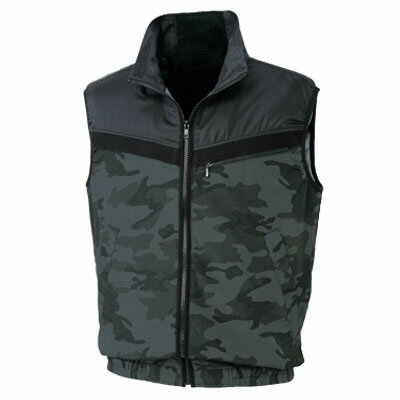 空調風神服 ※服地のみ ベスト チャコール M 取寄品 サンエス KF96990 ( 作業服 仕事服 作業着 仕事着 夏 暑さ対策 職人 レジャー アウトドア 釣り 野球観戦 フェス 長持ち 熱中症対策 屋外作業 農作業 草刈りサンエス SUN-S メンズ )