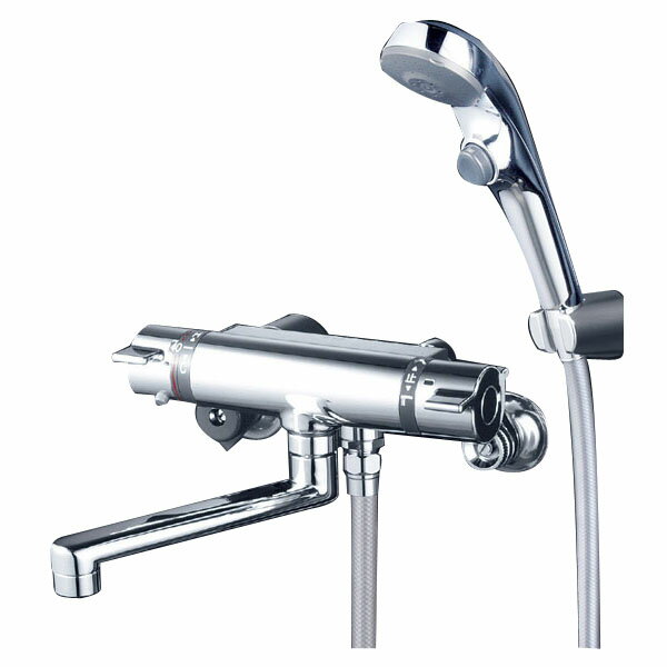 サーモスタット式シャワー フルメッキヘッド付き ※取寄品 KVK KF800TS2