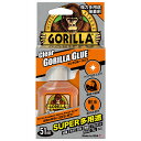 ゴリラグルー クリア 超強力多用途 接着剤 51ml 取寄品 ゴリラグルー (GORILLA GLUE ) 1770 ( 超強力 クリア 耐水 屋内 屋外 耐寒 耐熱 -29度 82度 凸凹 湿気 接着 平滑面 広い 狭い 補修 金属 木材 石材 陶器 プラスチック ガラス ゴム 現場 工場 )