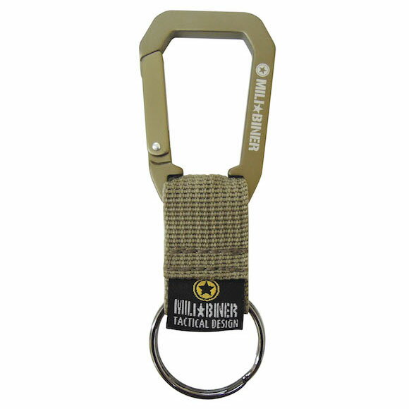 ミリタリーカラビナストラップ 取寄品 冒険倶楽部(ボウケンクラブ) MCB-11